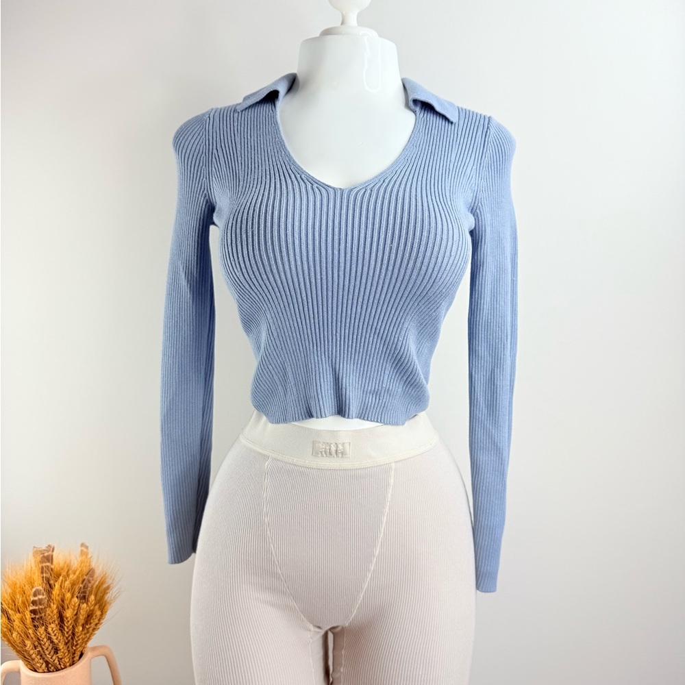Abercrombie and Fitch light blue Top